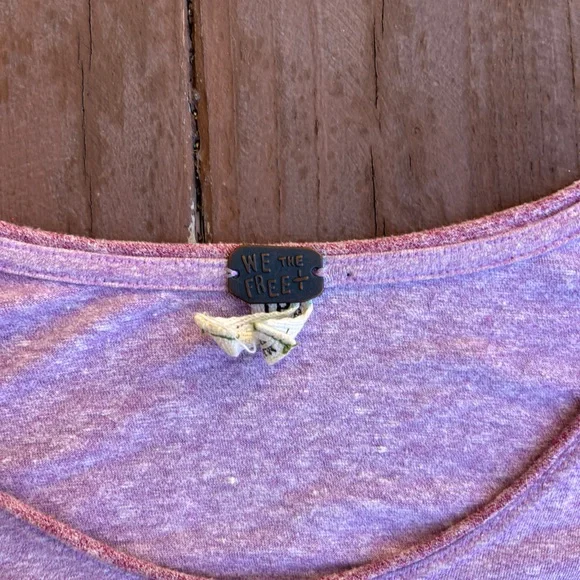 We The Free Purple Long Sleeve Top - Picture 3 of 4